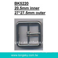 fashion single prong metal garment buckles (BK5220/20.5mm)